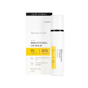 -DEconstruct- Brightening Lip Balm with SPF 30 | For Dark, Pigmented, Dry, Flaky Lips | Brightens Pigmented Lips | Vitamin C for Dark Lips |Lip Balm for Glossy Buttery Soft Pink Lips | unisex - (4 gm)