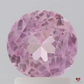 1.93cts Round Rose Raspberry Peach Sapphire
