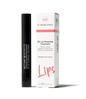 3D Lip Plumping Treatment - Clear Lip Enhancer - Plumper Lips In Seconds - Hydrating Formula Boosts Volume Without Irritation - Lasting Effects On Natural Color And Shape - 0.17 Oz