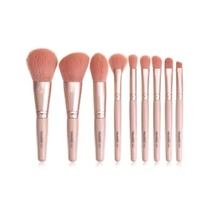 9pcs Makeup Brush Set for Face Natural Synthetic Hair Professional Beauty Makeup Tools