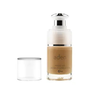 aden Cream Foundation – 15ml – Oil Free & Hypoallergenic – Long lasting & Anti-Wrinkle – Light Coverage Foundation – Made in Italy (07 Porcelain)