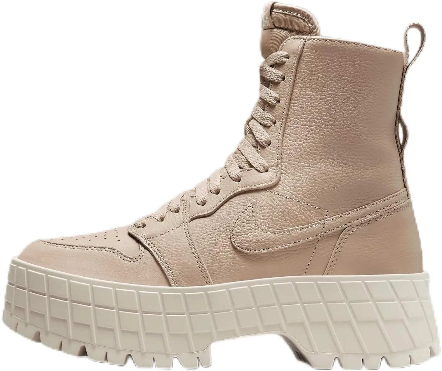 Air Jordan 1 Brooklyn Women's Boots (FJ5737-200, Legend Medium Brown/Legend Medium Brown) Size 11