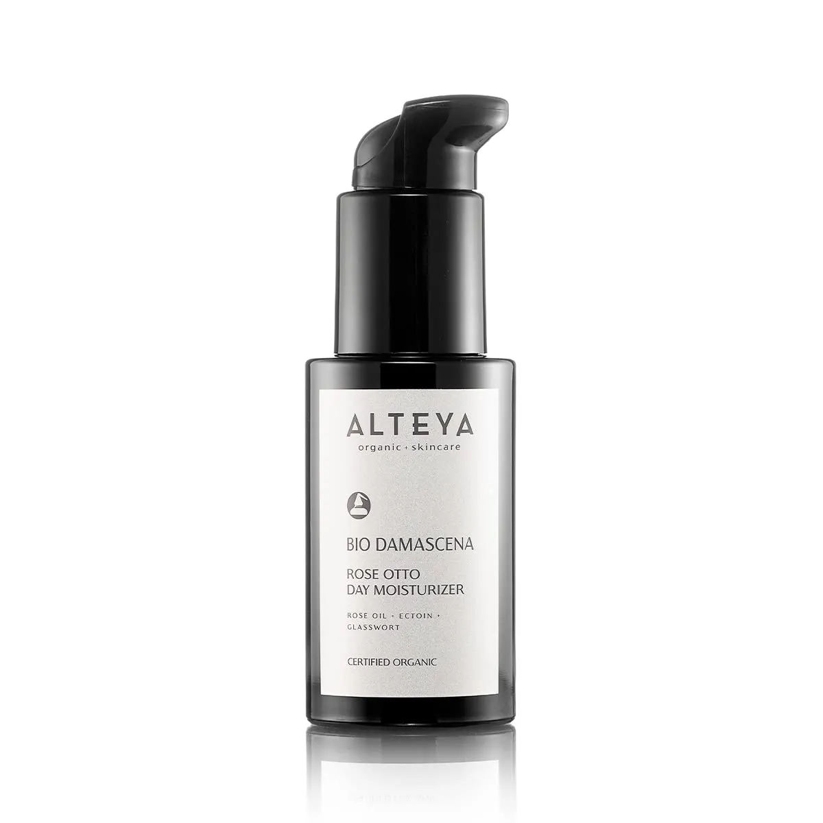 Alteya Organics Day Moisturizer Certified Organic Skin Care 1.7 Fl Oz/50 mL Bio Damascena Award-Winning Face Cream With Organic Bulgarian Rose Oil