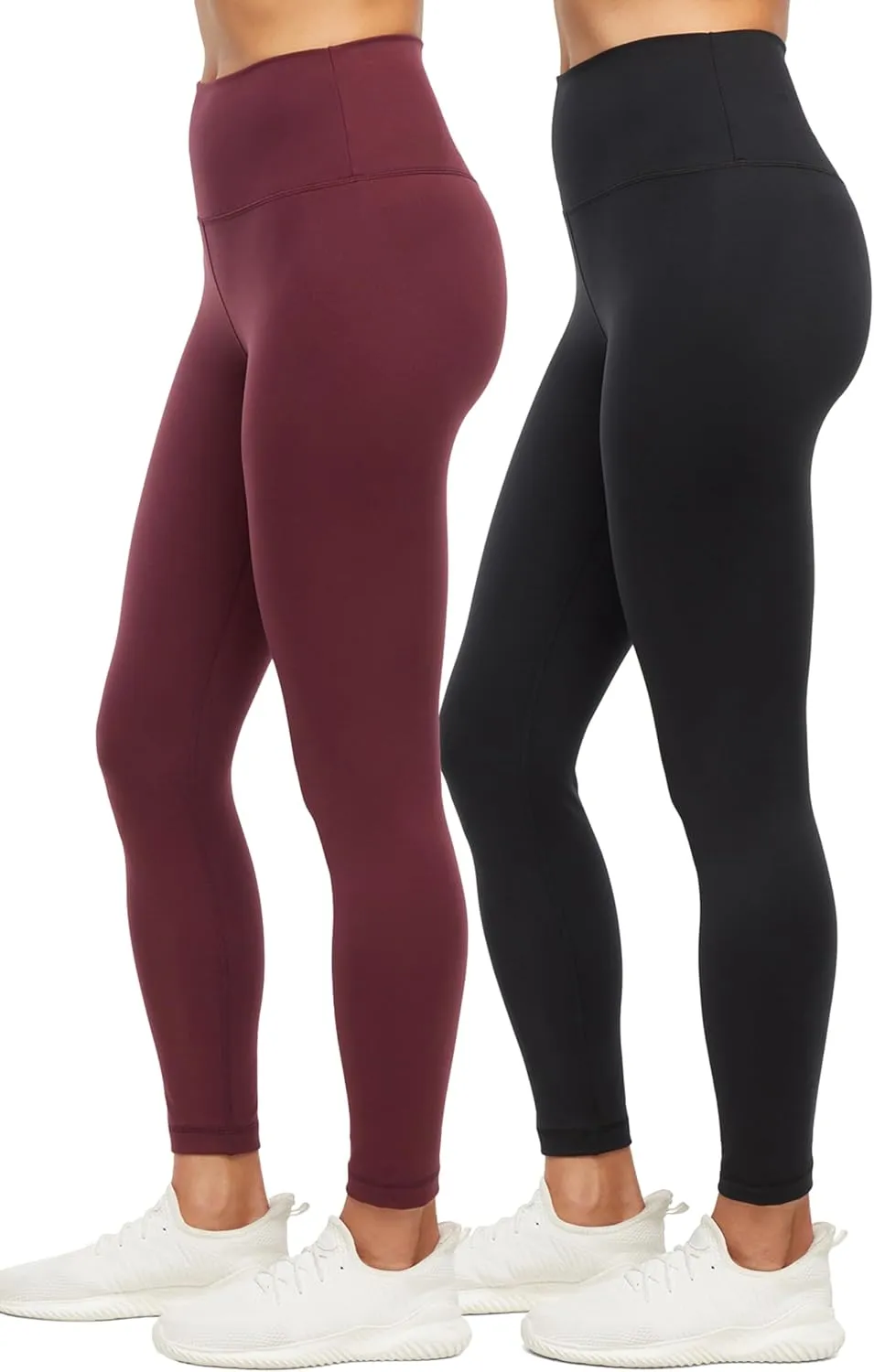 Balance Collection Women's Easy 25" High Rise Ankle Legging-2 Pack