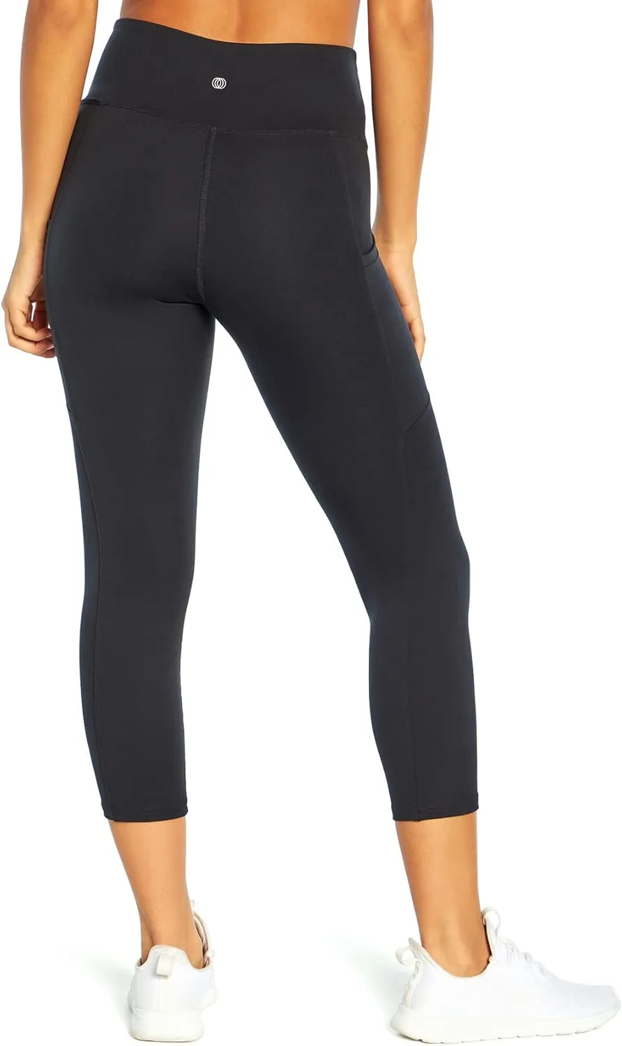 Balance Collection Women's Easy Eclipse High Rise Pocket Capri Legging