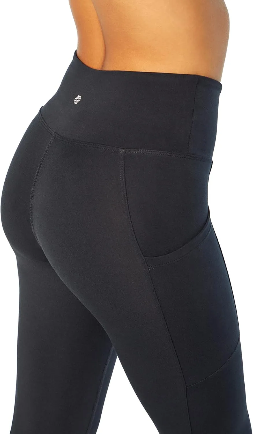 Balance Collection Women's Easy Eclipse High Rise Pocket Capri Legging