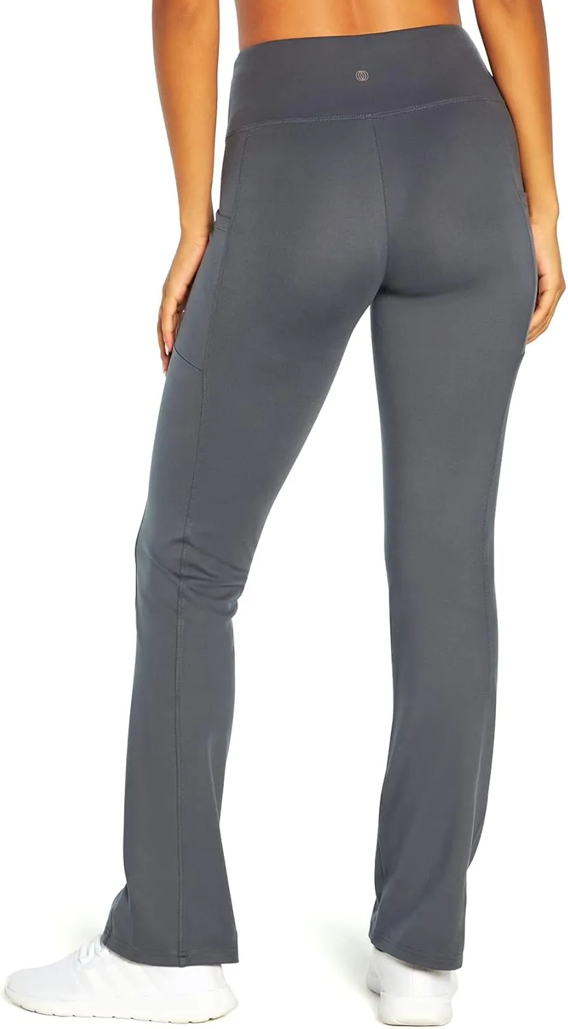 Balance Collection Women's Emilia High Rise Pocket Bootcut Yoga Pant