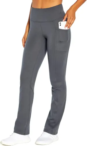 Balance Collection Women's Emilia High Rise Pocket Bootcut Yoga Pant