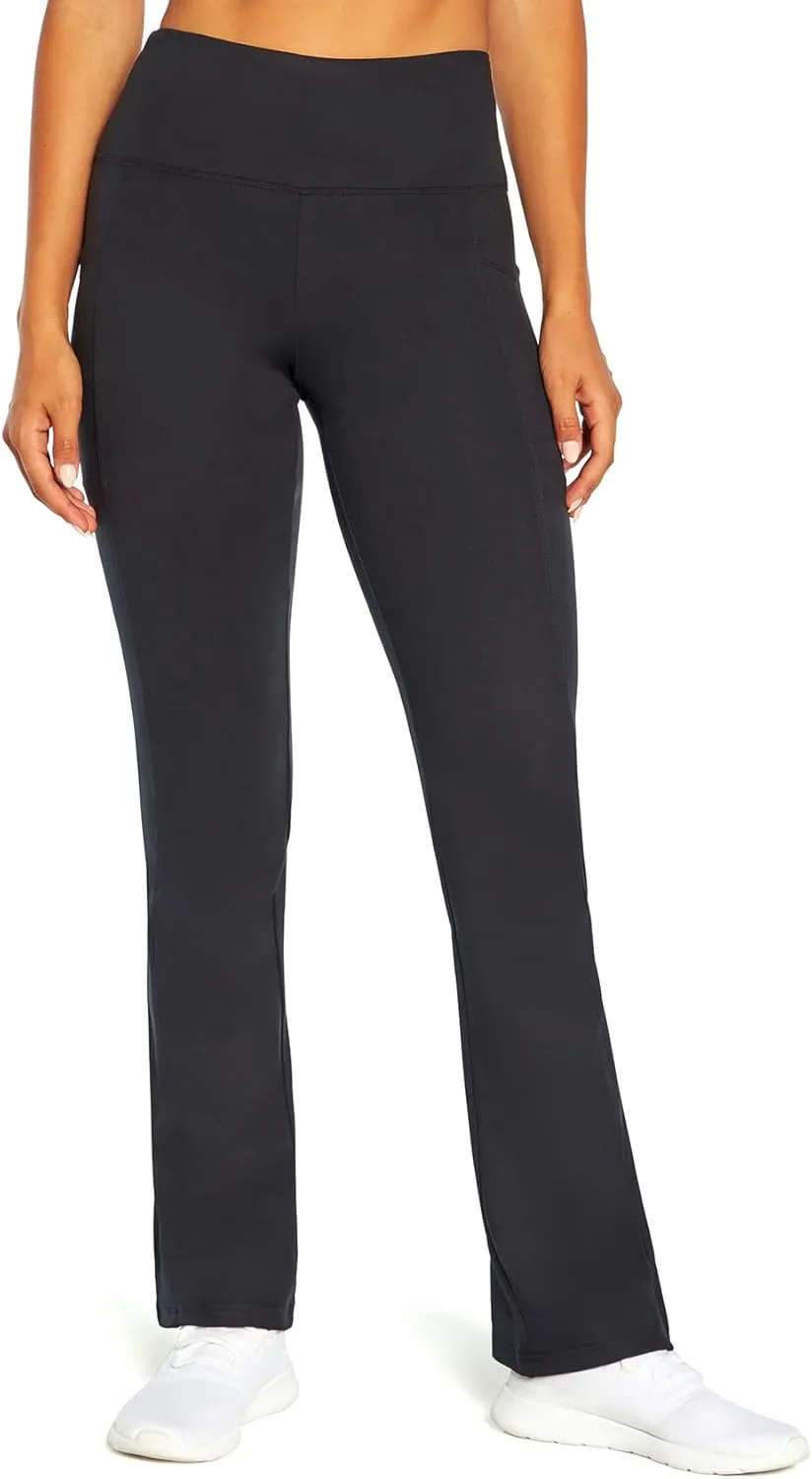Balance Collection Women's Emilia High Rise Pocket Bootcut Yoga Pant