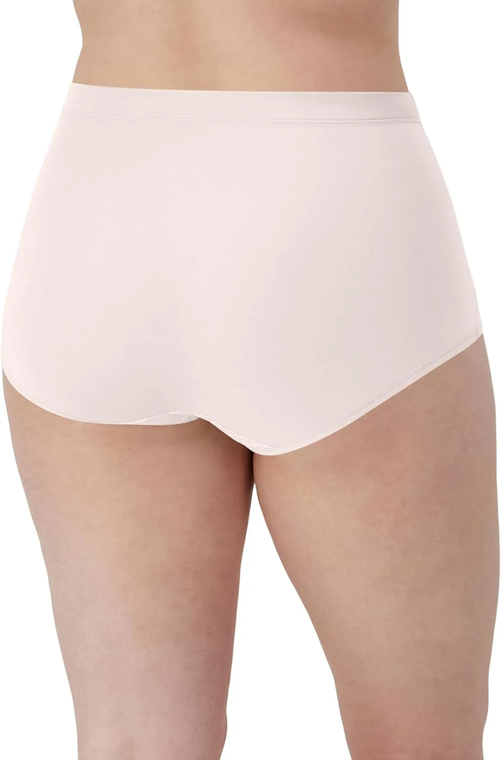 Bali Women's Breathe Underwear, High-Rise Briefs, Breathable Cotton Modal Lace Panties, 3-Pack