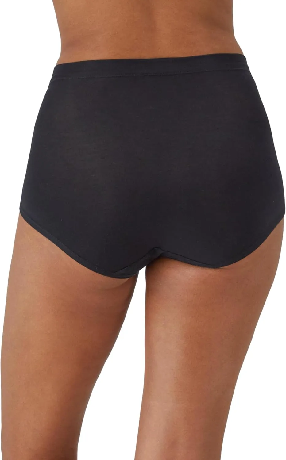 Bali Women's Breathe Underwear, High-Rise Briefs, Breathable Cotton Modal Lace Panties, 3-Pack