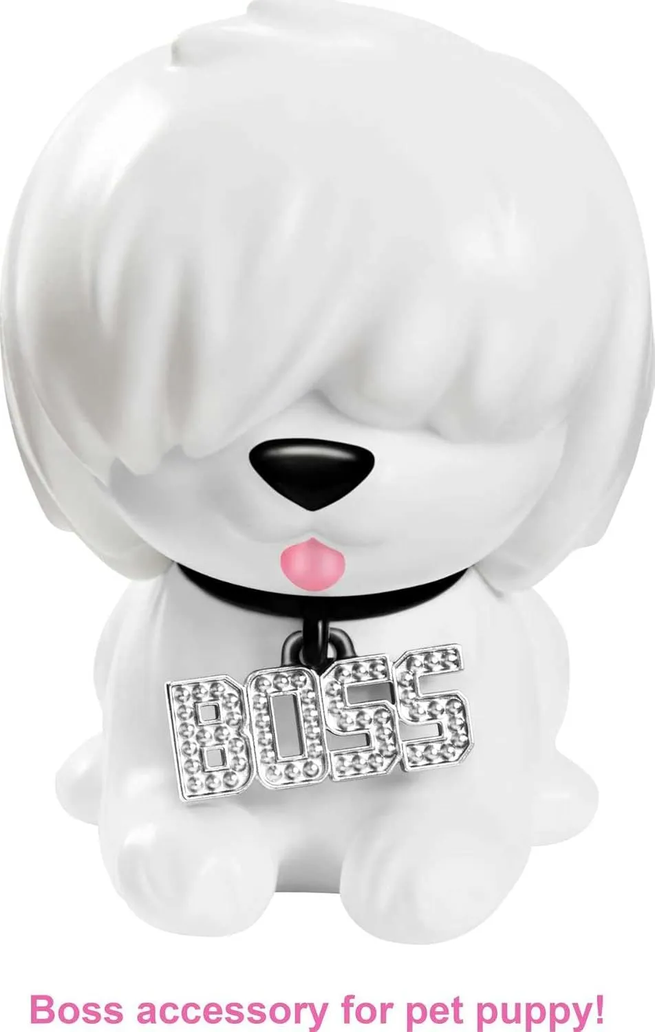 Barbie Extra Doll & Accessories with Shimmery Look, Pink & Purple Fantasy Hair & Neon Beanie with Pet Puppy