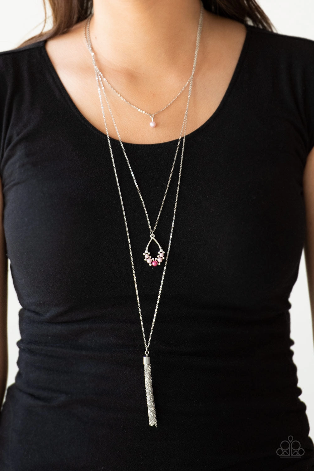 Be Fancy - Multi (Pink Pearl) Necklace