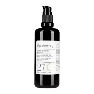 Beat The Blues Body Oil - Clary Sage and Petitgrain Essential Oils - Softens and Hydrates Skin - Fast Absorbing - Vegan - 3.38 oz