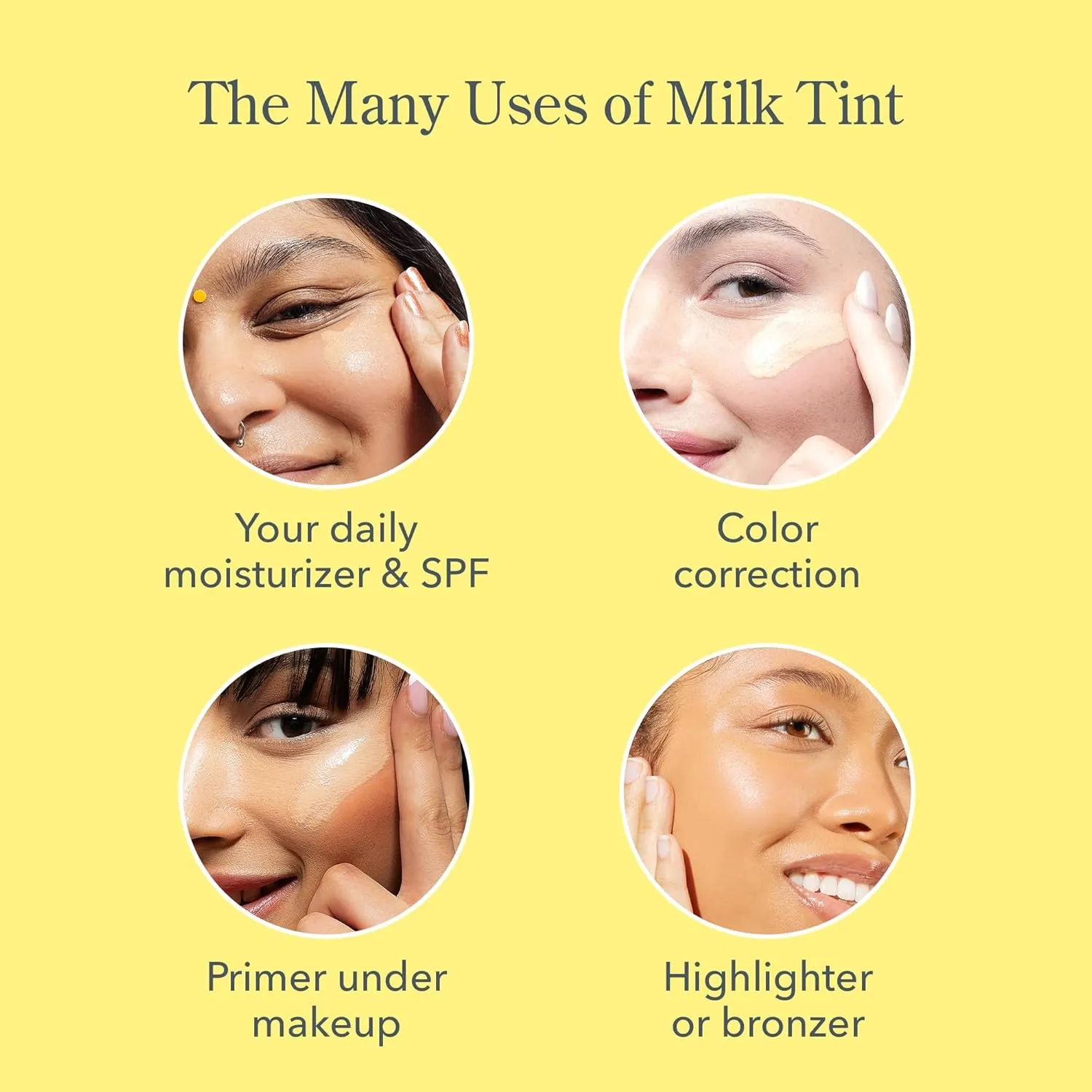 Beekman 1802 Milk Tint Face Primer with SPF 43, Rich - Oxybenzone Free - 1 oz - Tinted Mineral SPF, Makeup Primer & Moisturizer - Blends Seamlessly - Good for Sensitive Skin - Cruelty Free