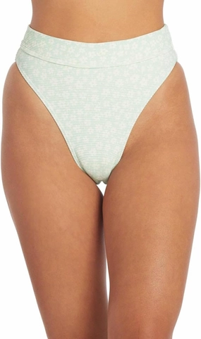 Billabong Women's Crush On You Maui Rider Bikini Bottom Mint to Be
