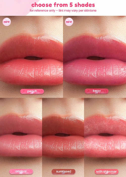 blk cosmetics color adapting lip and cheek oil peach