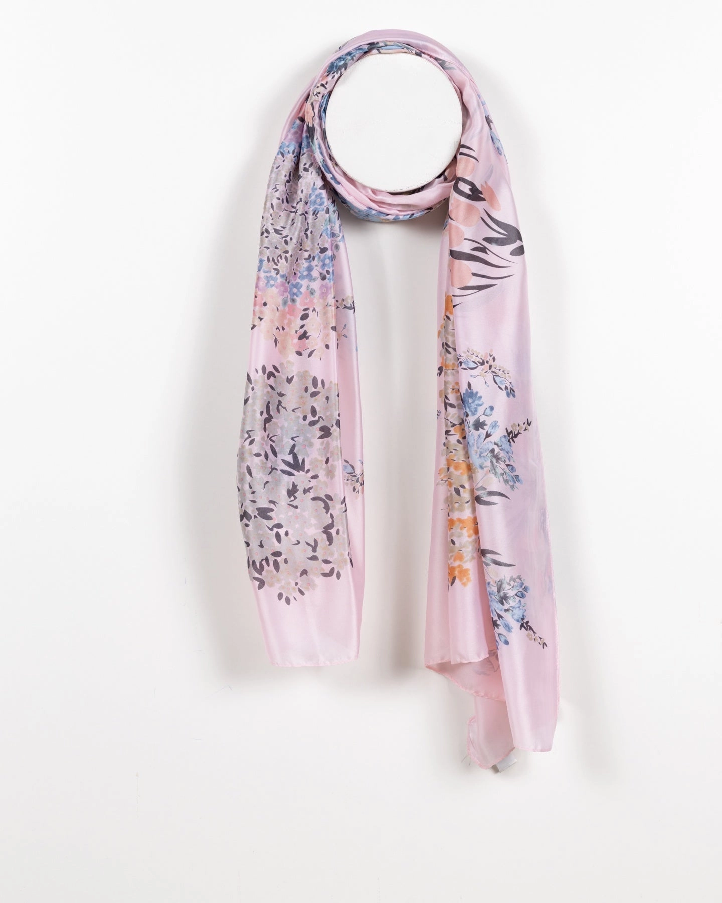 Blush Garden Semi-Sheer Scarf
