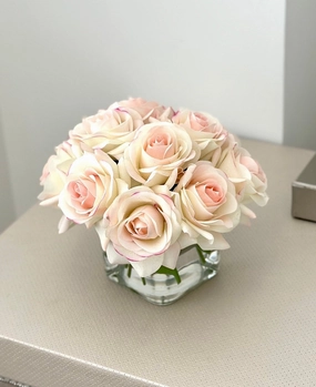 Blush Real Touch Rose Arrangement