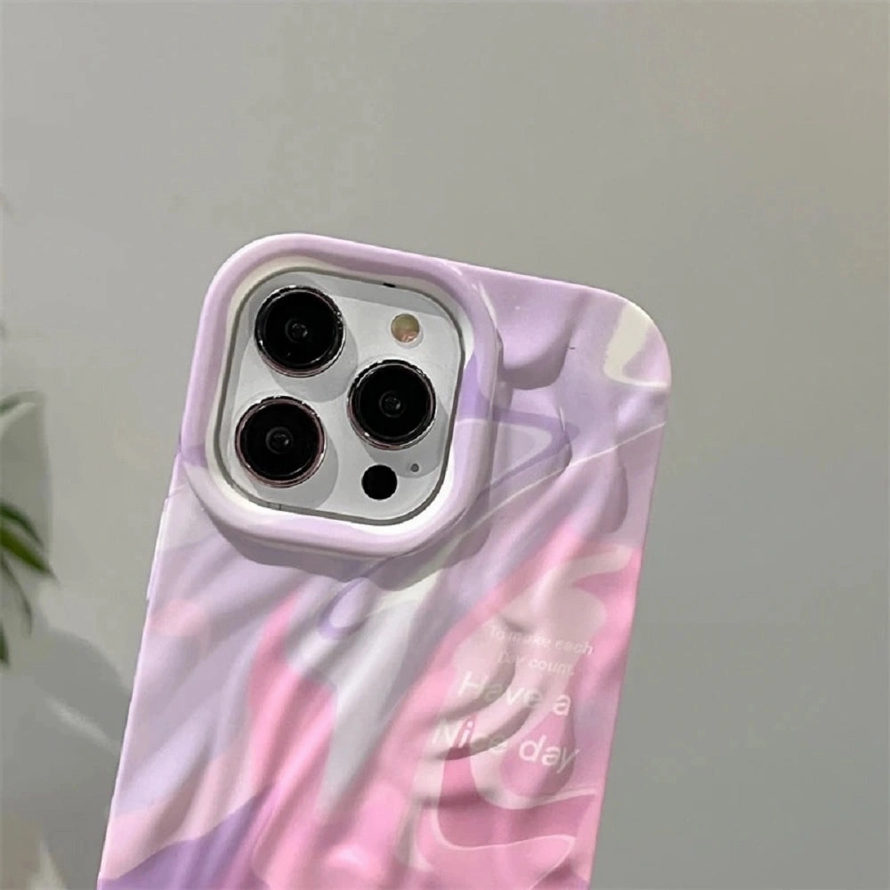 Blush Wave Art Case
