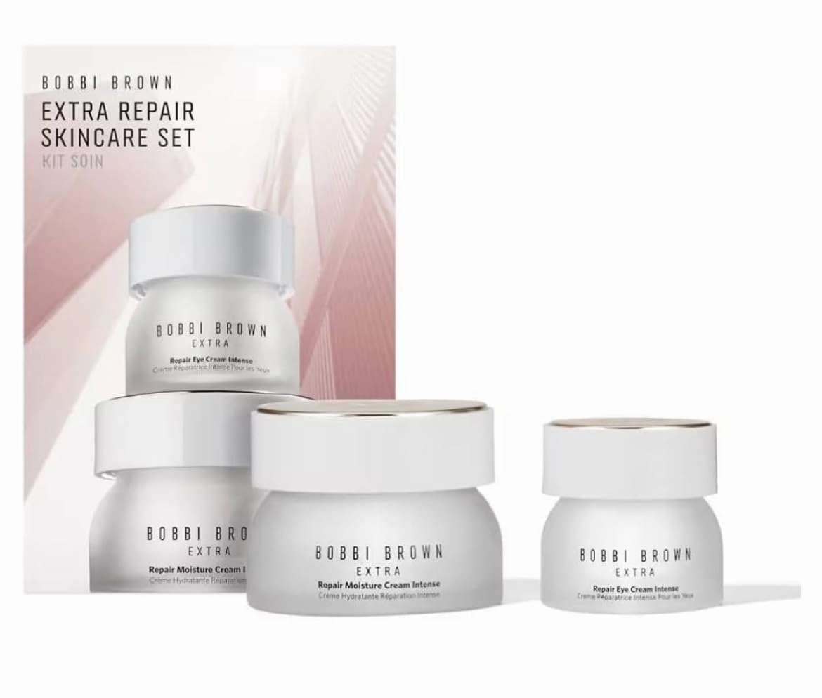 Bobbi Brown Extra Repair Skincare Set- Kit Soin (1.7 fl oz liq/ 50 ml) (.5 fl oz liq/ 15 ml)