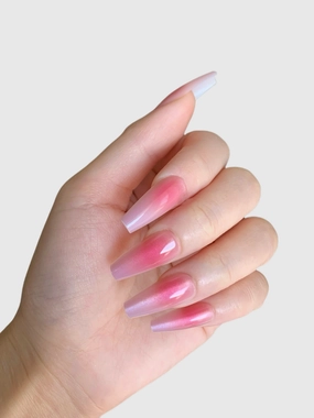 BUBBLE BLUSH-PRESS ON NAILS