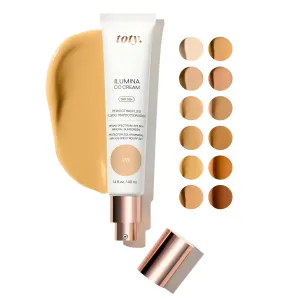 by Sofia Vergara - lumina CC Cream SPF 50 , 100% Mineral Color Correcting Cream - Medium Coverage Foundation & Broad Spectrum Sunscreen for Face - Non Comedogenic - 2W WARM VANILLA