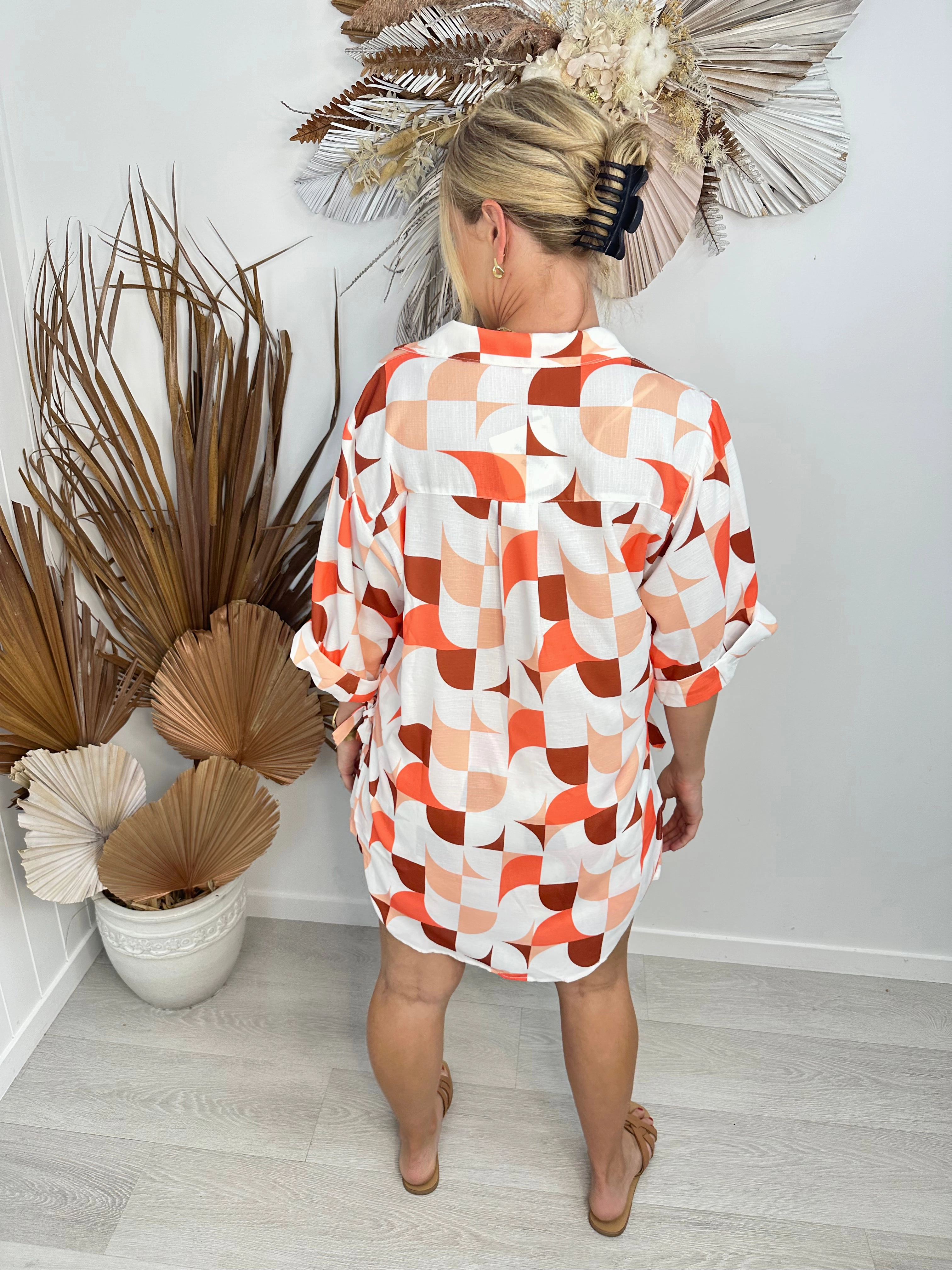 Camilla Shirt- White/multi