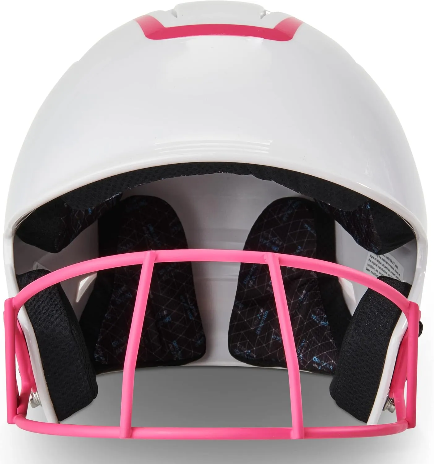CHAMPRO Rise Pro Girls Softball Batting Helmet with Face Guard - Youth and Adult Sizes in Several Colors - Girls Softball Helmets - Bio Fresh/DRI-Gear Pad Liner