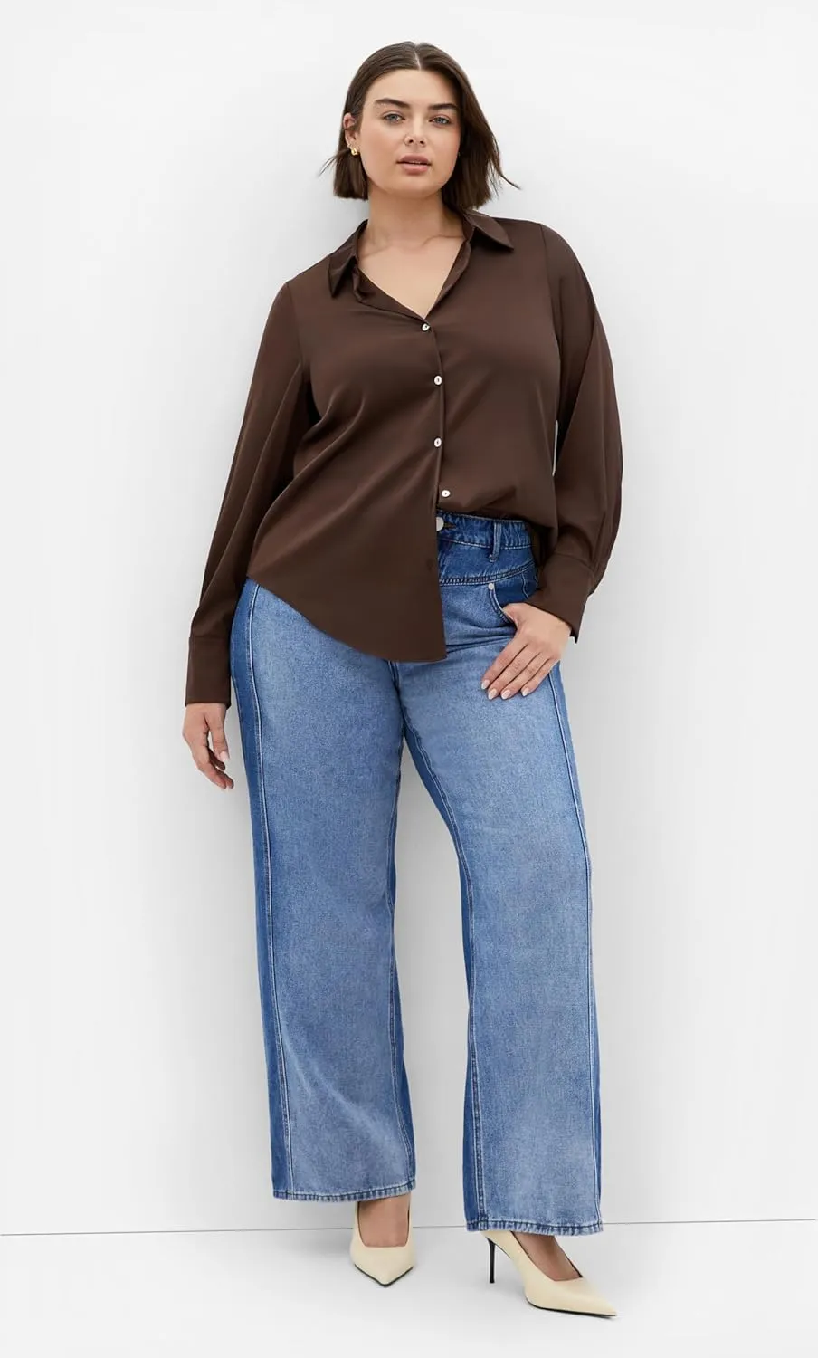City Chic Women's Shirt-Manor Road