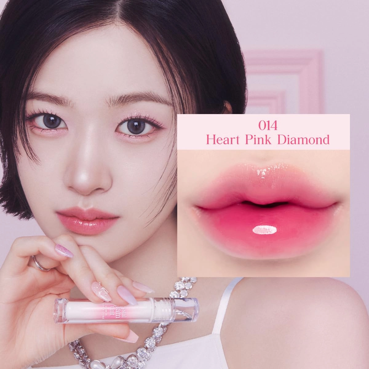 CLIO CRYSTAL GLAM TINT (014 HEART PINK DIAMOND)