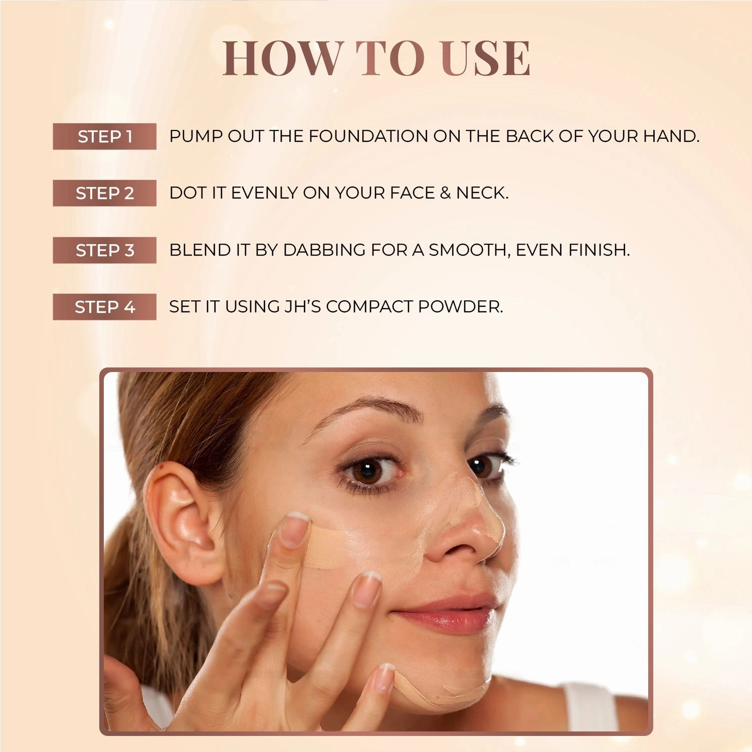 Combo Pack of 5: Serum Foundation Dewy Finish SPF30  (Bottle) - Natural 20gm, Vanilla 20gm, Porcelain 20gm, Ivory 20g & Sand 20gm TUBE