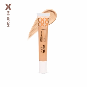 Combo Pack of 5: Serum Foundation Dewy Finish SPF30  (Bottle) - Natural 20gm, Vanilla 20gm, Porcelain 20gm, Ivory 20g & Sand 20gm TUBE