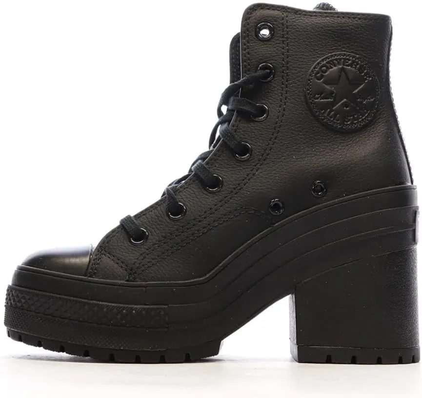 Converse A06145C Men's Chuck 70 De Luxe Heel Leather Heeled Ankle Boots