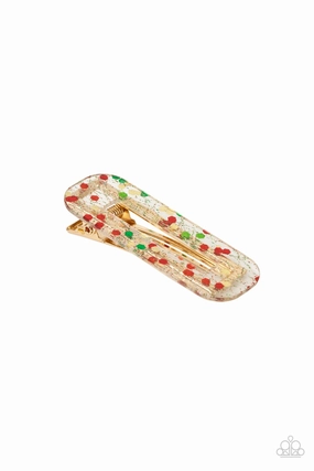 Cue the Sparklers Multi Hair Clip Starlet Shimmer Paparazzi