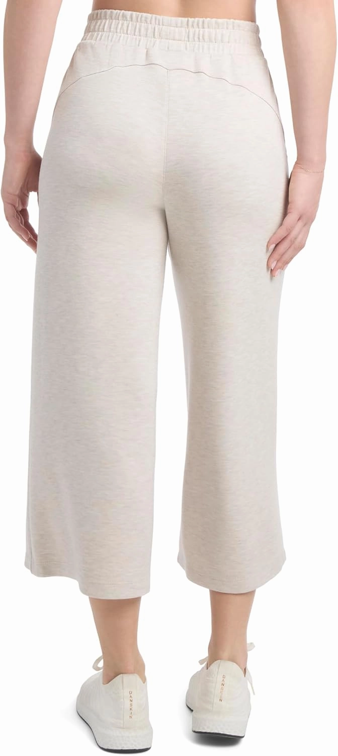 Danskin Women's Luxe Cropped Gaucho Pants