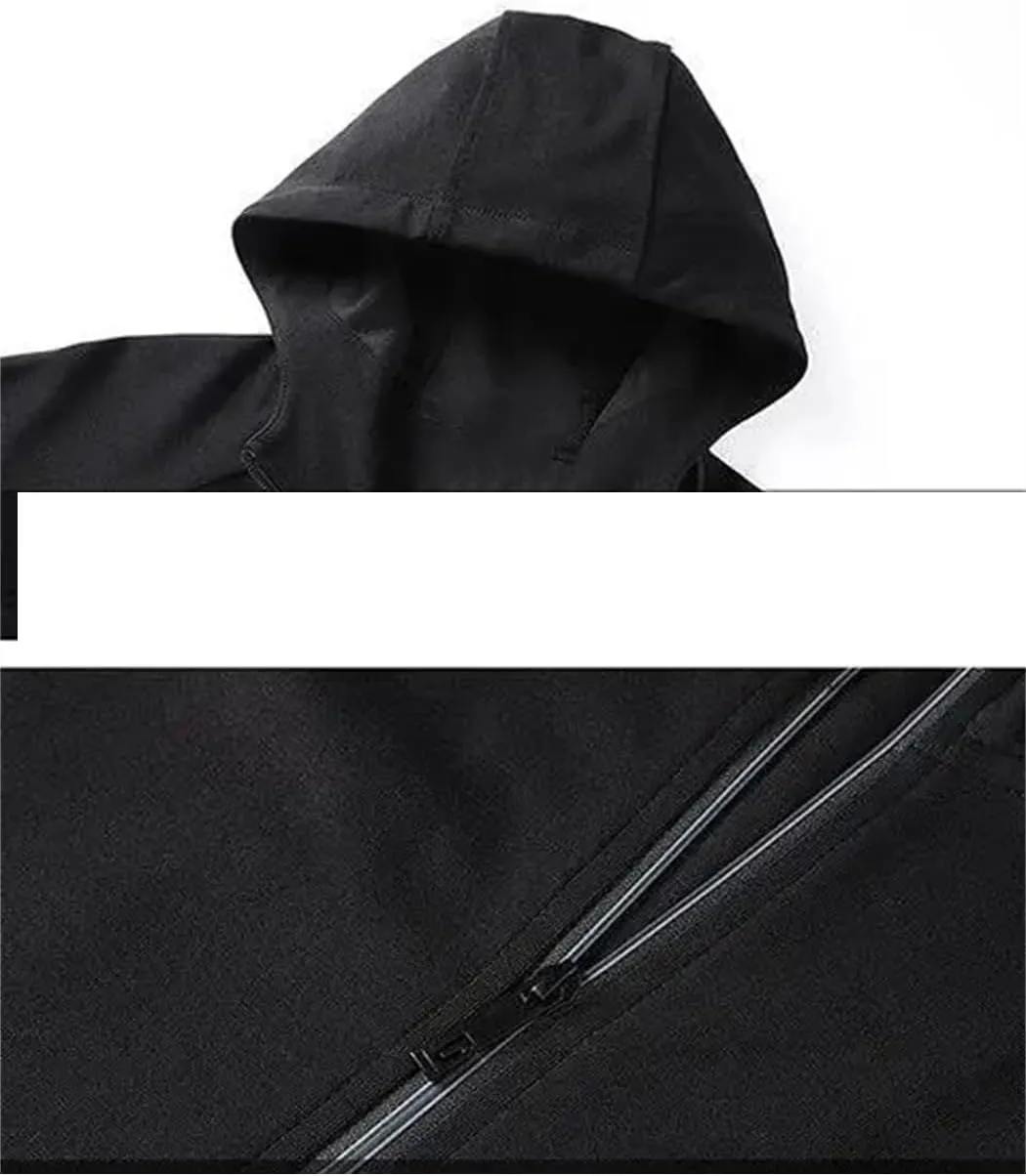 Dvbfufv Men Running Tracksuits Hoodies Zipper Sportwear Outwear  Sweatpants Sets Male Spring Sports Outfits