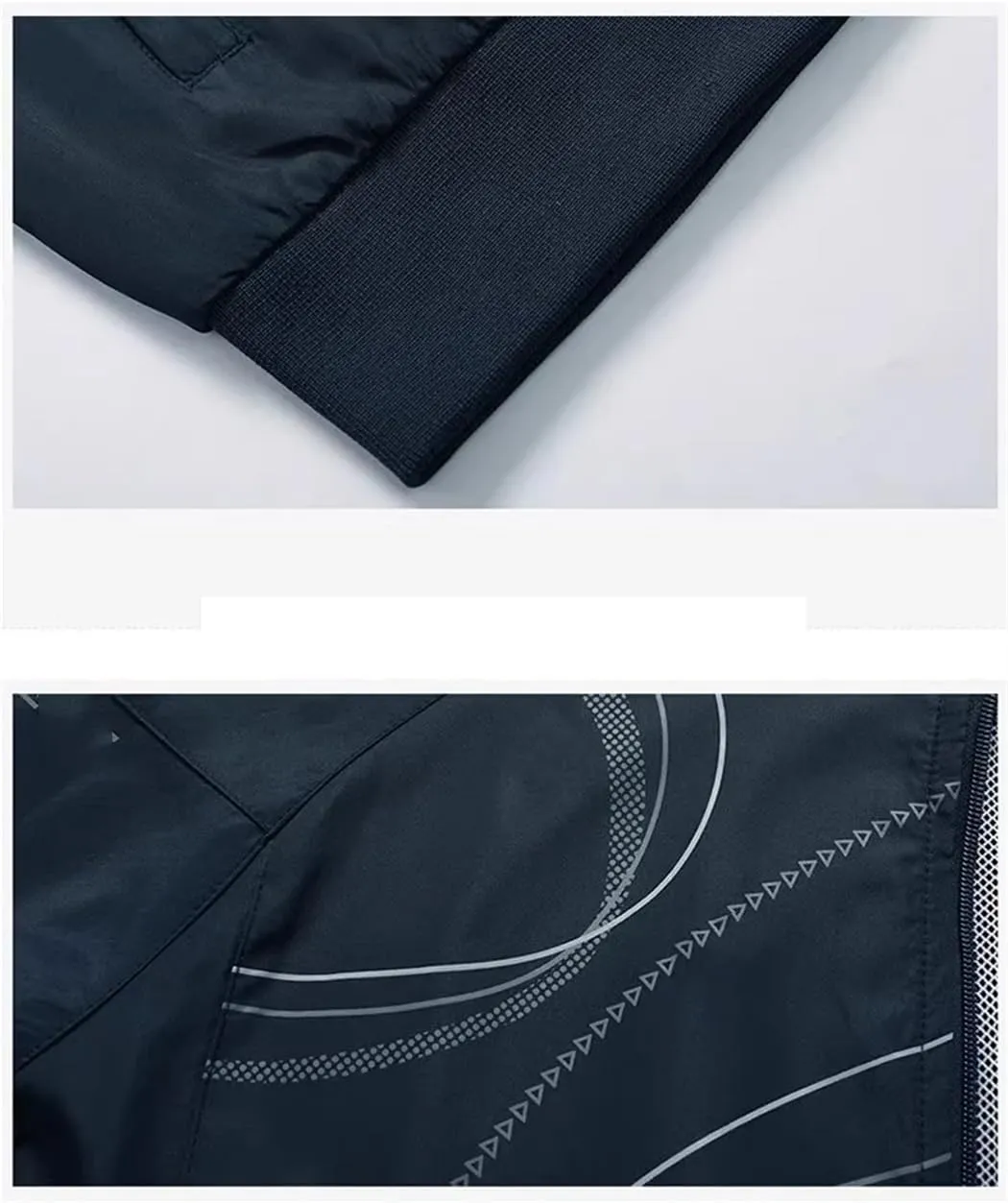Dvbfufv Men's Sportswear Spring Trendy Running Training Jacket Sweatpant 2 Pieces Set Male Casual Tracksuit Suit