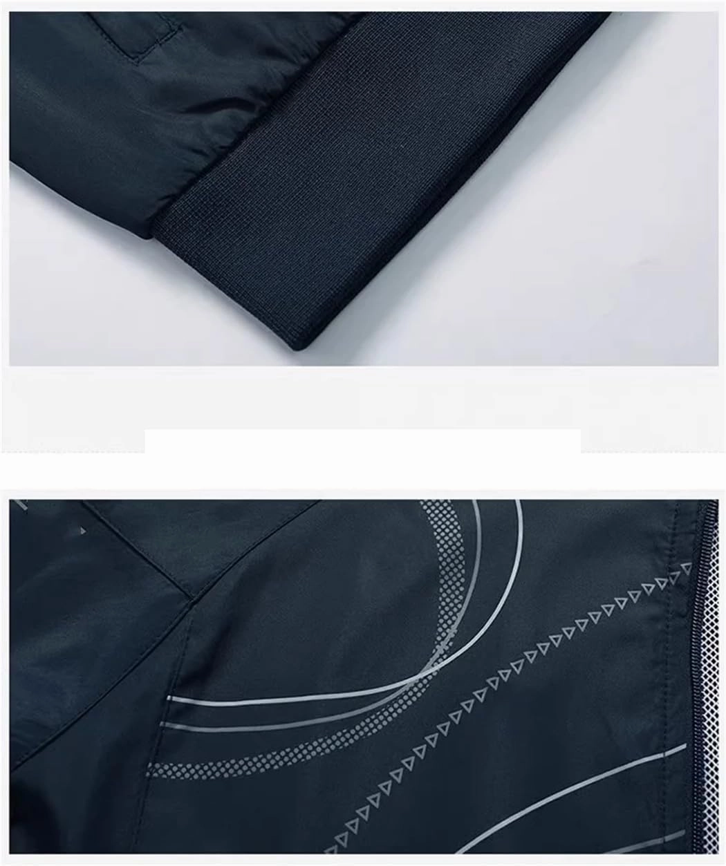 Dvbfufv Men's Sportswear Spring Trendy Running Training Jacket Sweatpant 2 Pieces Set Male Casual Tracksuit Suit
