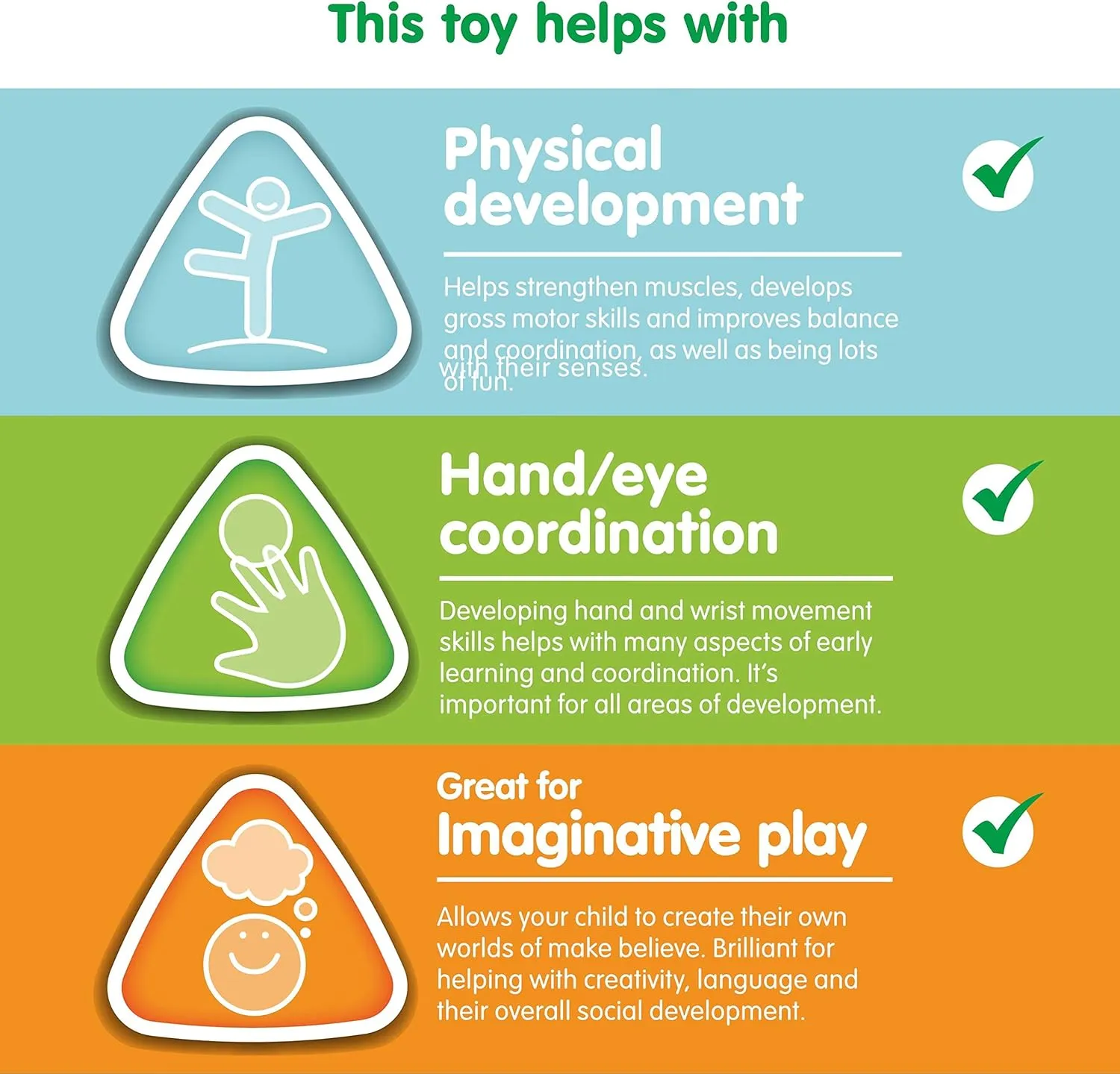 Early Learning Centre Wooden Activity Workbench, Imaginative Play, Hand Eye Coordination, Physical Development, Kids Toys for Ages 12 Month, Amazon Exclusive