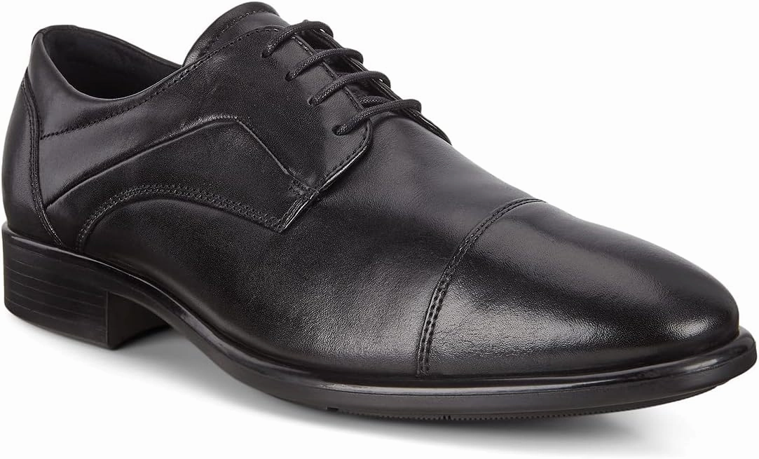 ECCO Men's Citytray Cap Toe Tie Oxford