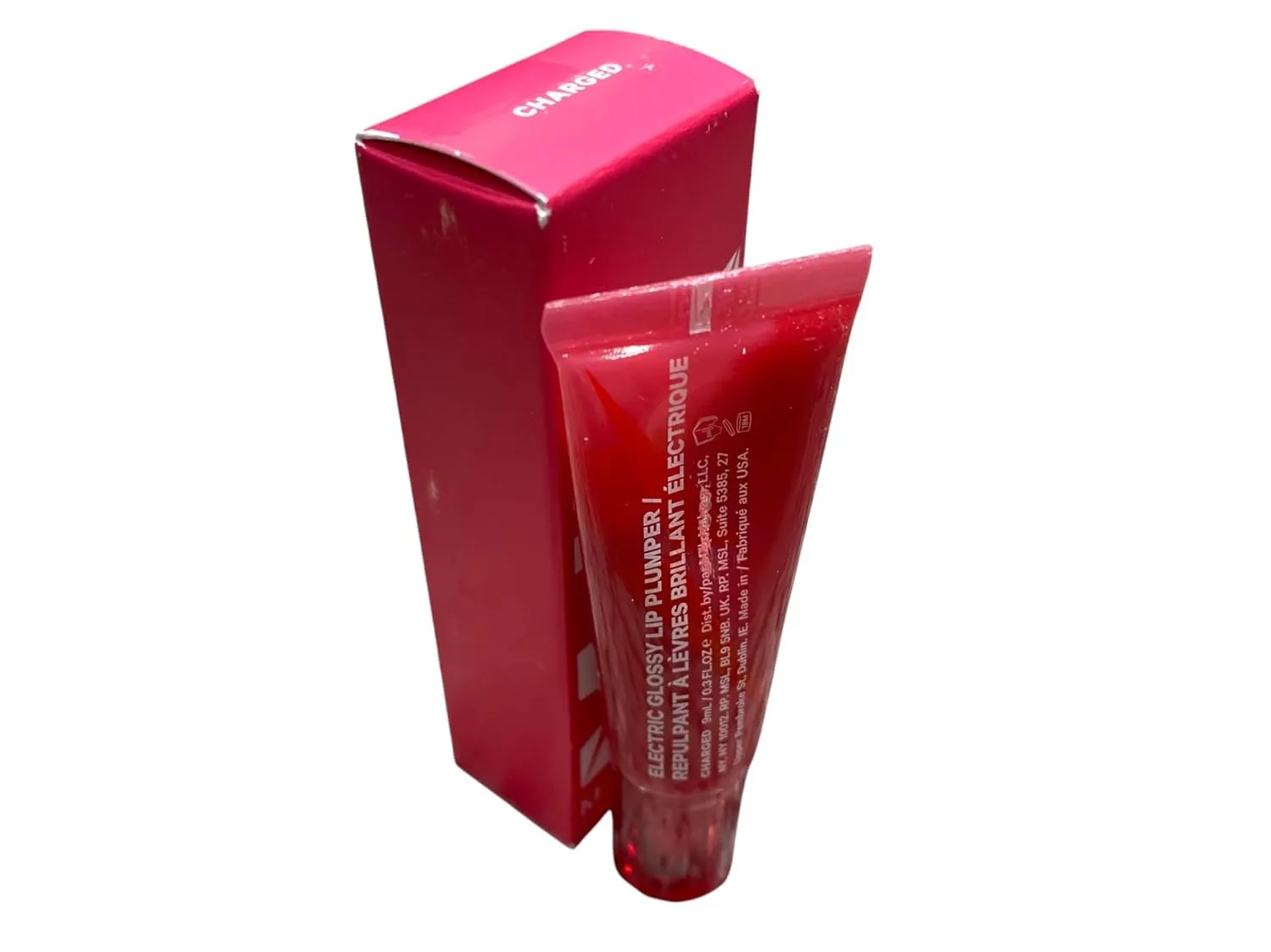 Electric Glossy Lip Plumper - Charged (Bright Pink) .3 oz