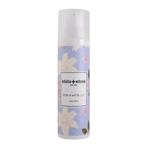 elvis elvin Hyaluronic Acid Hydrating Moisturizing Hand Cream for All Skin Types with Shea Butter (Rose & Water Lily)