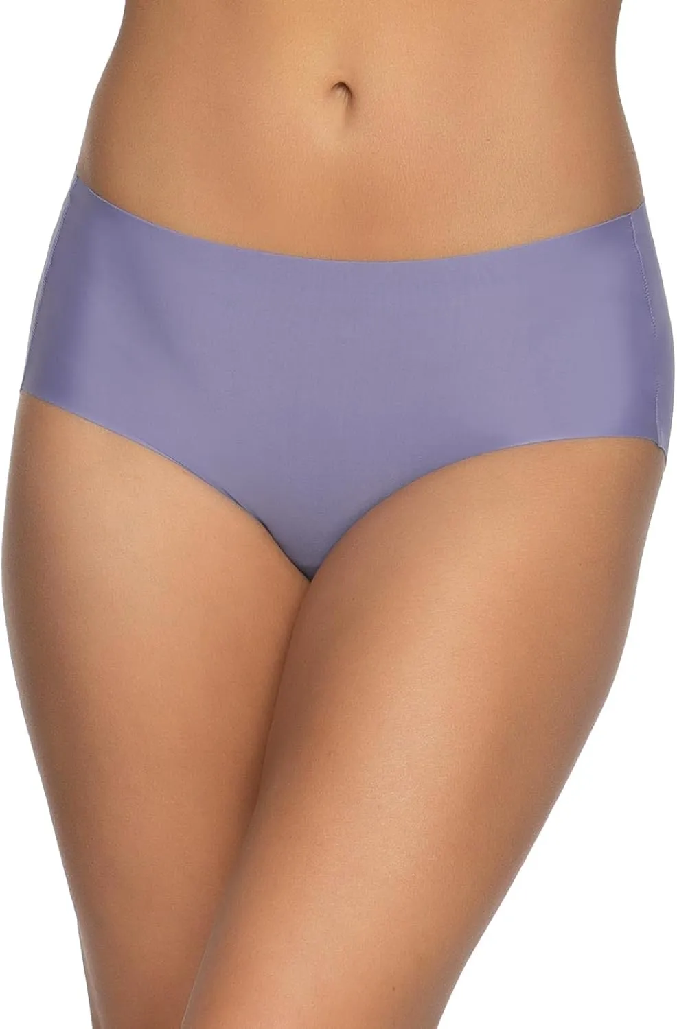 Felina - No Show Elastic-Free Hipster Underwear 5-Pack Invisible Underwear for Women, Lightweight & Comfortable