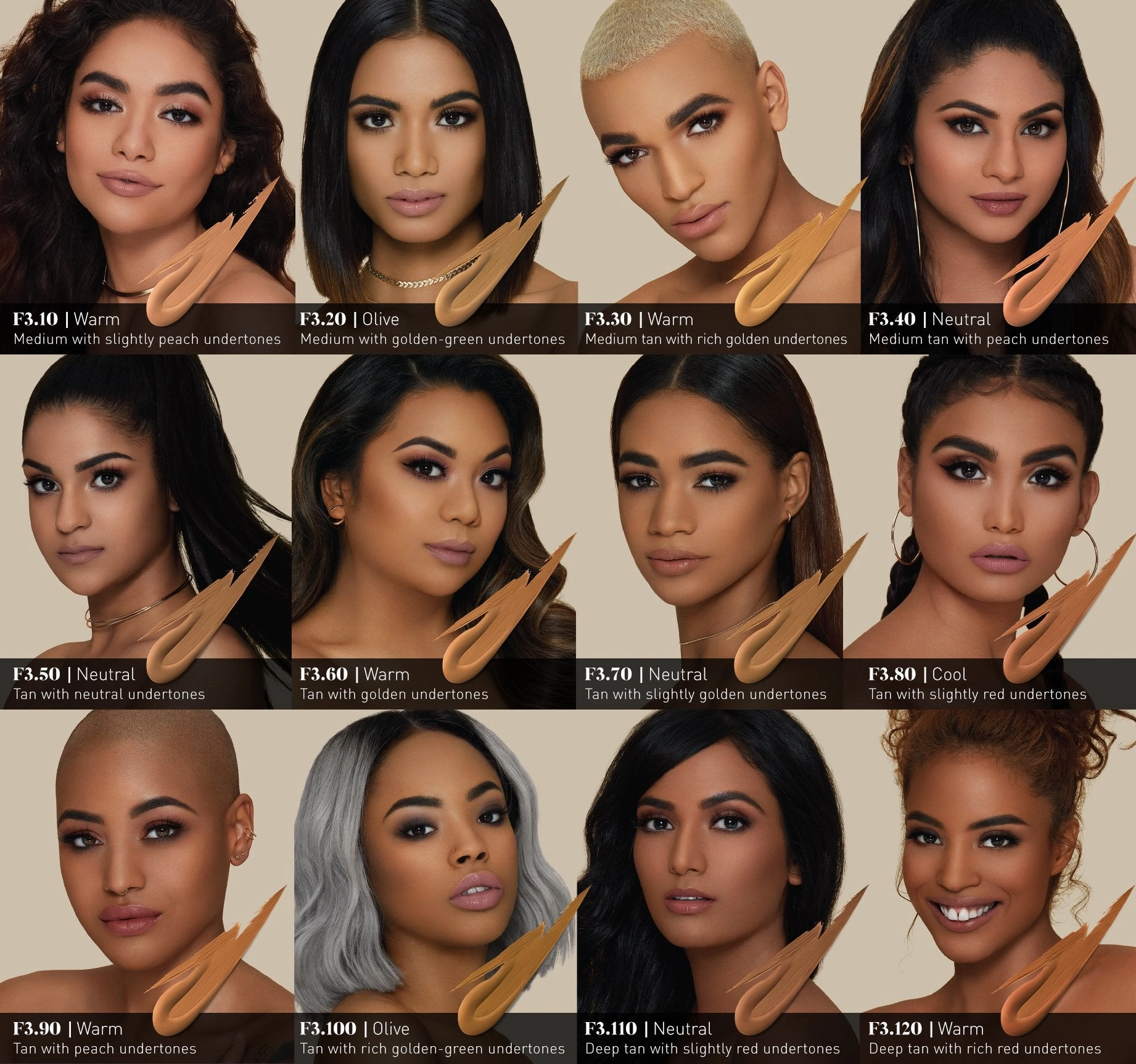 FLUIDITY Most-ordered F3.20 FOUNDATION On-budget FULL-COVERAGE -