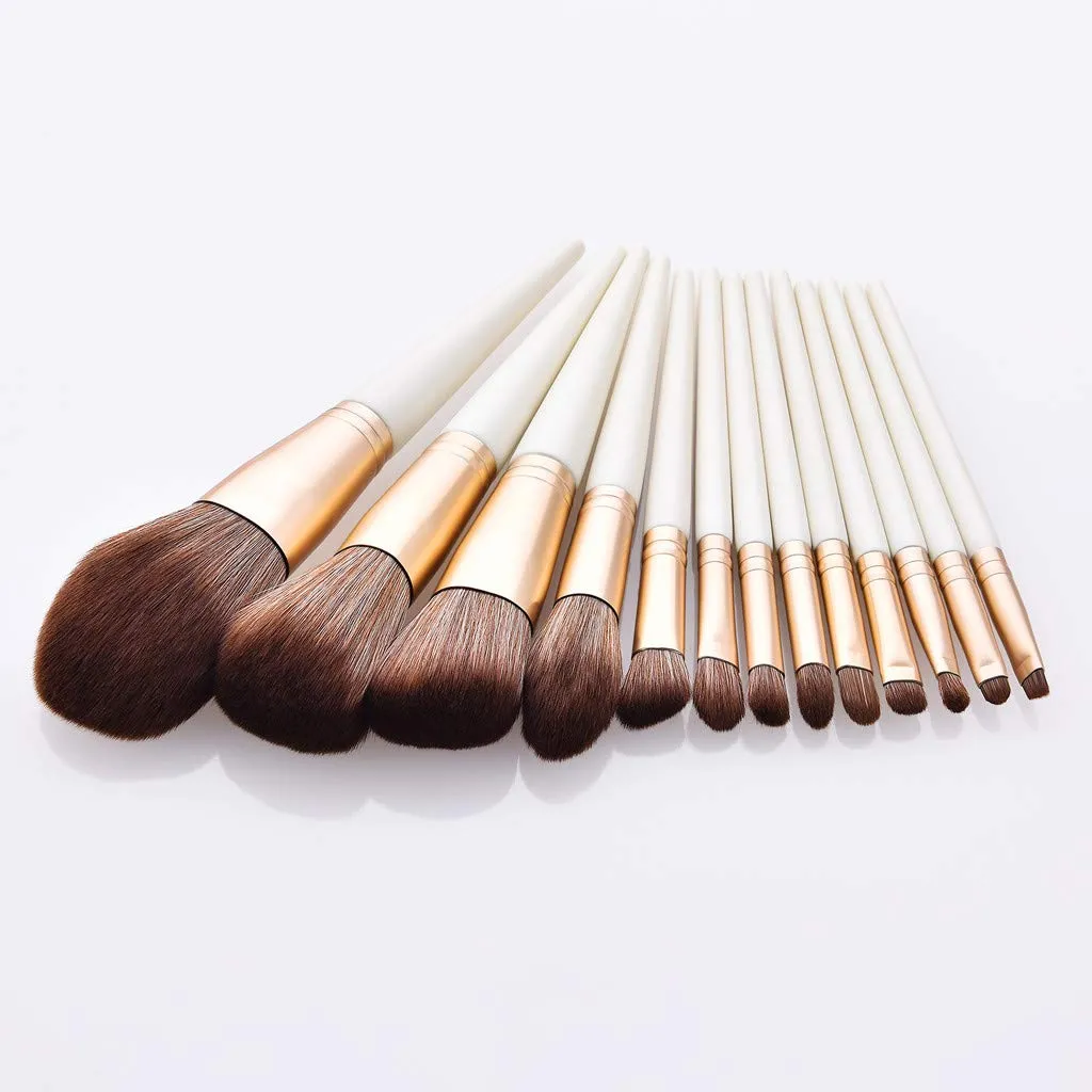 Foundation Eyebrow Makeup 13PCS Cosmetic Tools Brush Eyeshadow Brush Sets Brush Beautify Store Vanity (Multicolor, One Size)