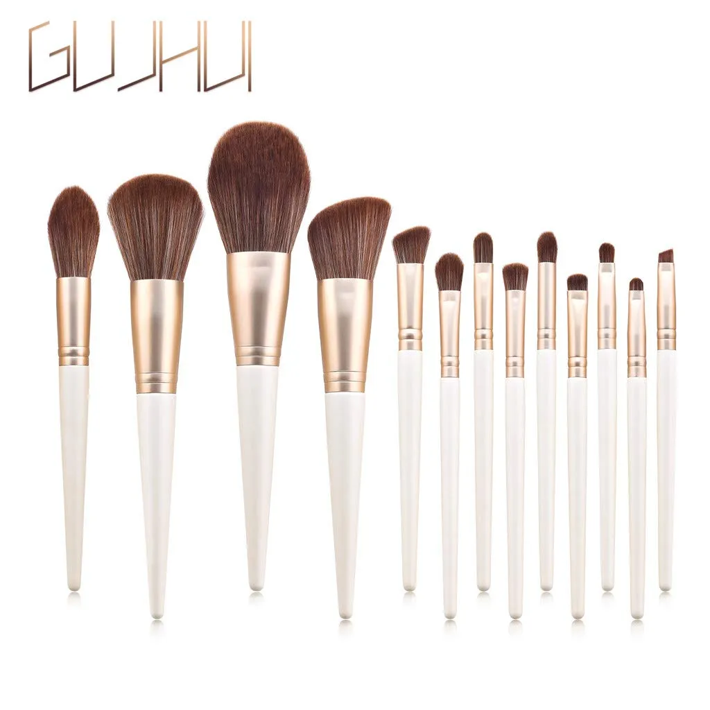 Foundation Eyebrow Makeup 13PCS Cosmetic Tools Brush Eyeshadow Brush Sets Brush Beautify Store Vanity (Multicolor, One Size)