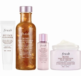 fresh Cleanse & Deeply Hydrate Set, Pink