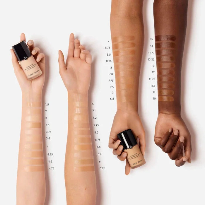 GIORGIO ARMANI  SILK LUMINOUS FOUNDATION (5.2)