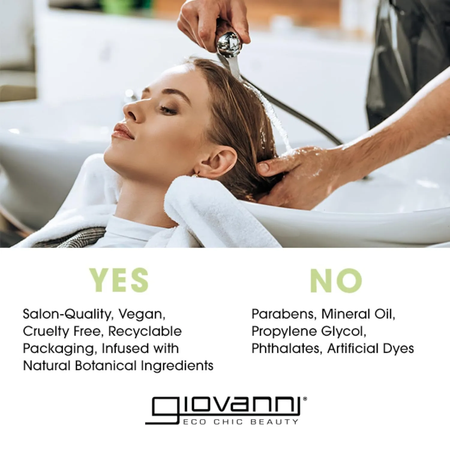Giovanni 2chic Ultra-Luxurious Shampoo and Conditioner Set - Cleansing & Hydrating Care for Curly Hair, Clarifying & Moisturizing for Colored Hair - Rose & Cherry Blossom, 8.5 Fl Oz (Set of 2)